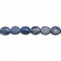 Cyanite ovale 10x12mm x 40cm