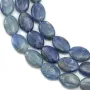 Cyanite ovale 10x14mm  A x 40cm