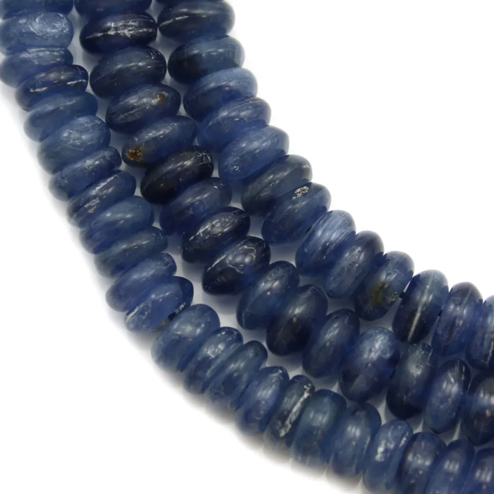 Kyanite rondelle 8mm x 40cm