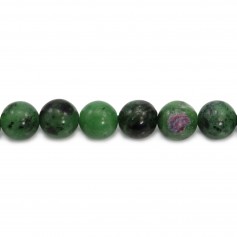 Ruby Zoisite Round 4mm x 20 pcs