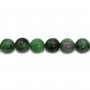 Ruby Zoisite Round 4mm x 20 pcs