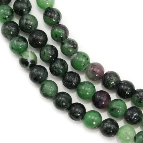 Ruby Zoisite Round 4mm x 39cm