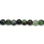 Ruby Zoisite Rond 4mm x 20 pcs