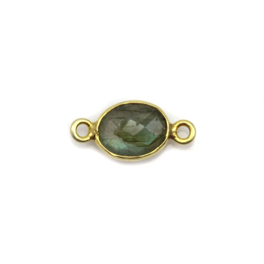 Intercalaire en Pierre de lune 5x13mm x1pc