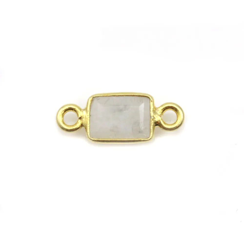 Intercalaire en Pierre de lune 5x13mm x1pc