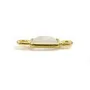 Intercalaire en Pierre de lune 5x13mm x1pc