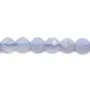 Chalcedony round faceted 4mm x 40cm