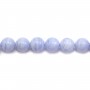 Calcédoine Ronde 10mm x 40cm