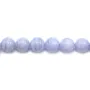 Calcédoine Ronde 4mm x 10 pcs