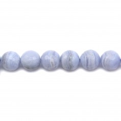 Chalcedony  Faceted Round 6mm x 10 pcs