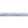 Calcédoine Rondelle Facette 3x5mm x 10pcs