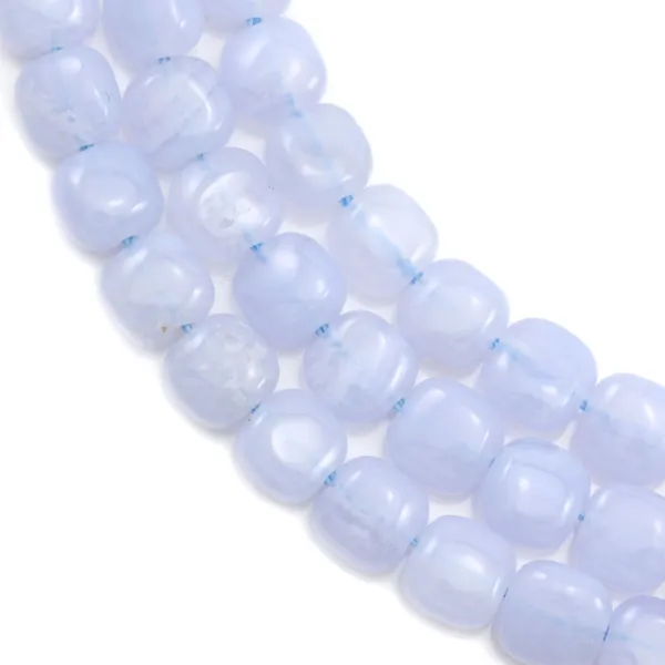 Chalcedony, square, 6mm x 40cm