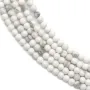 Howlite ronde  2mm x 40cm