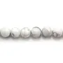 Howlite Blanche 12mm x 4 pcs