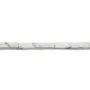 White howlit rectangle 4x13mm x 10pcs