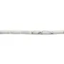 Howlite blanche tube 4x13mm x 40cm