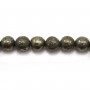 Pyrite Ronde 4mm x 40cm 