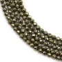 Pyrite Ronde Facette 3mm x 40cm 