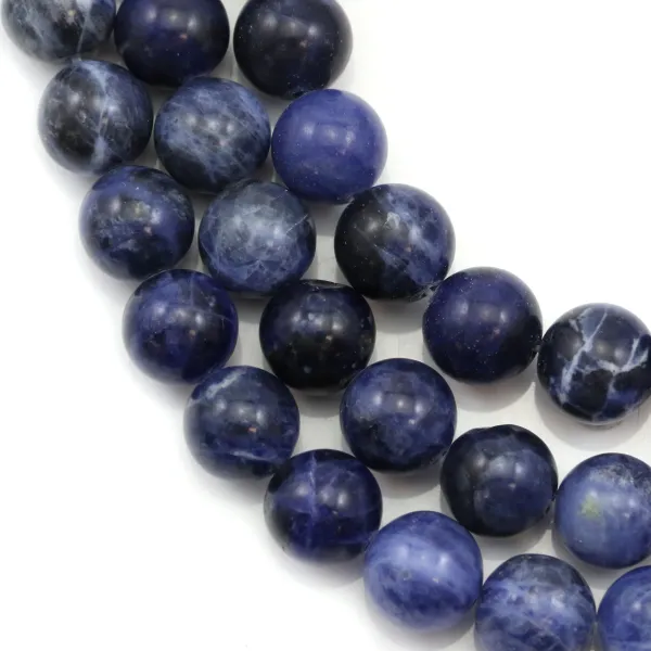 Sodalite rotonda 10 mm x 39 cm
