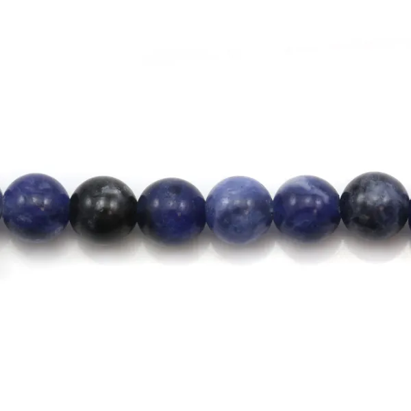 Sodalite round 14mm x 2pcs