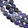 Sodalite ovale 10x14mm x 40cm
