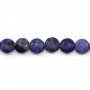 Sodalite oval 10x14mm x 40cm