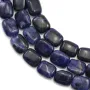 Sodalite rectangle 8x10mm x 40cm