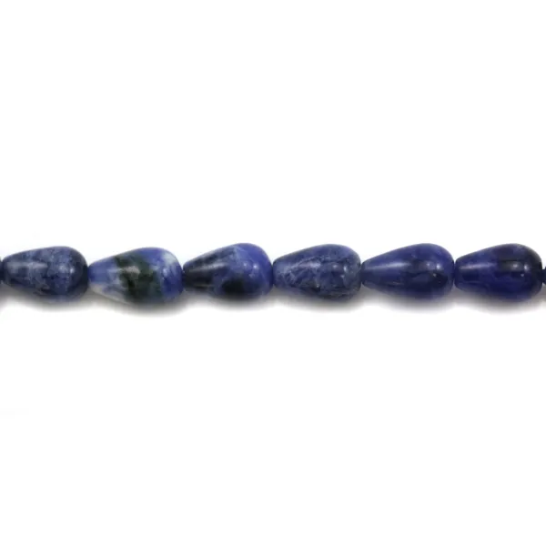 Sodalite goutte 5x8 x 4pcs