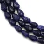 Sodalite goutte facette 5x8mm x 40cm