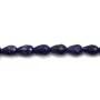 Sodalite faceted drop 5x8mm x 40cm