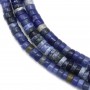 Sodalite bleu, en forme de rondelle 2x4mm x 40cm