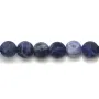 Sodalite matte ronde 6mm x 10 st