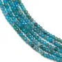 Apatite rondelle facette 15x2.0mm  x40cm