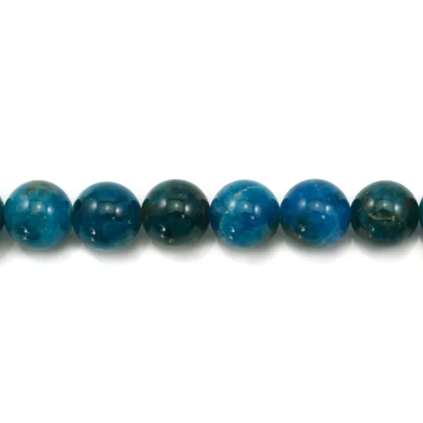 Apatite ronde qualité B 6mm x 40cm