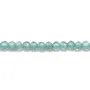 Apatit faceted rondelle 2x3mm x 4pcs