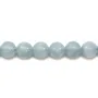 Aigue-Marine Rond 6mm x 40cm