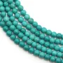 Turquoise traité verte ronde 3mm x 40cm