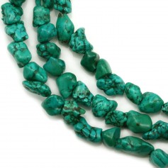 Turquoise cube 5mm x 4pcs