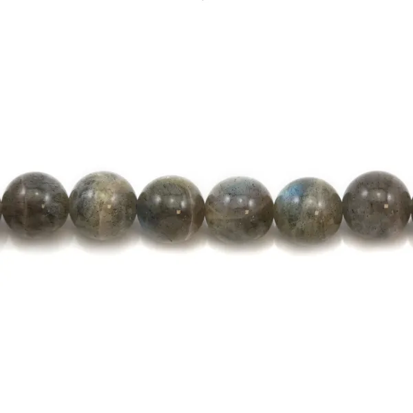 Labradorite Ronde 10mm x 4pcs