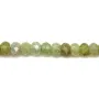 Grenat Vert Rondelle facette 2x3mm x 10pcs