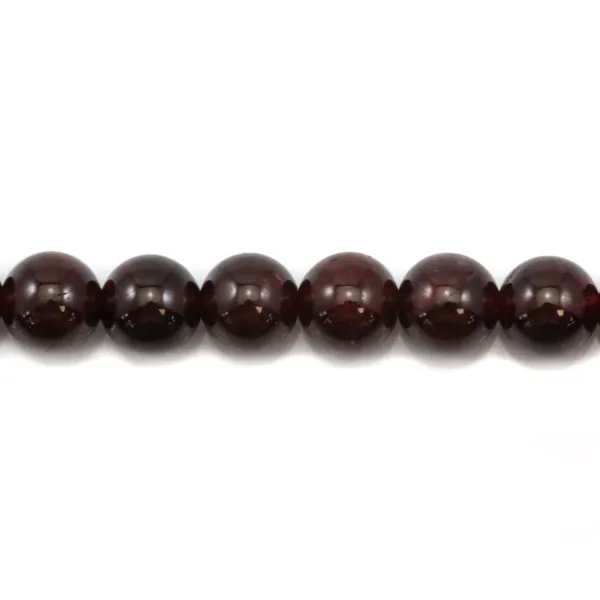 Grenat Rond 6mm x 40cm