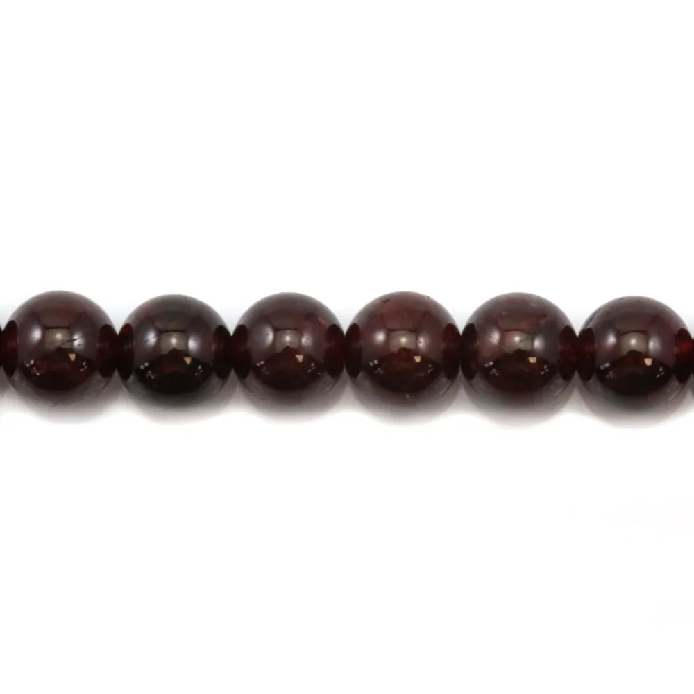 Grenat Rond 6mm x 40cm
