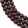 Garnet Round 6mm x 40cm
