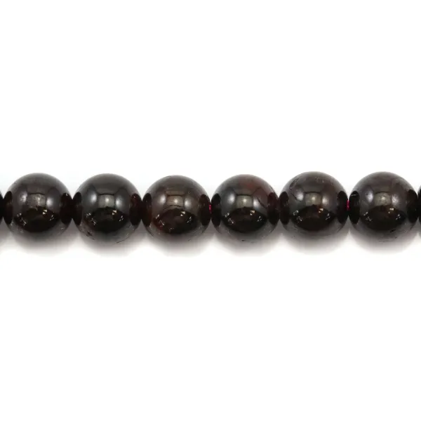 Grenat Rond 4mm x 15 pcs