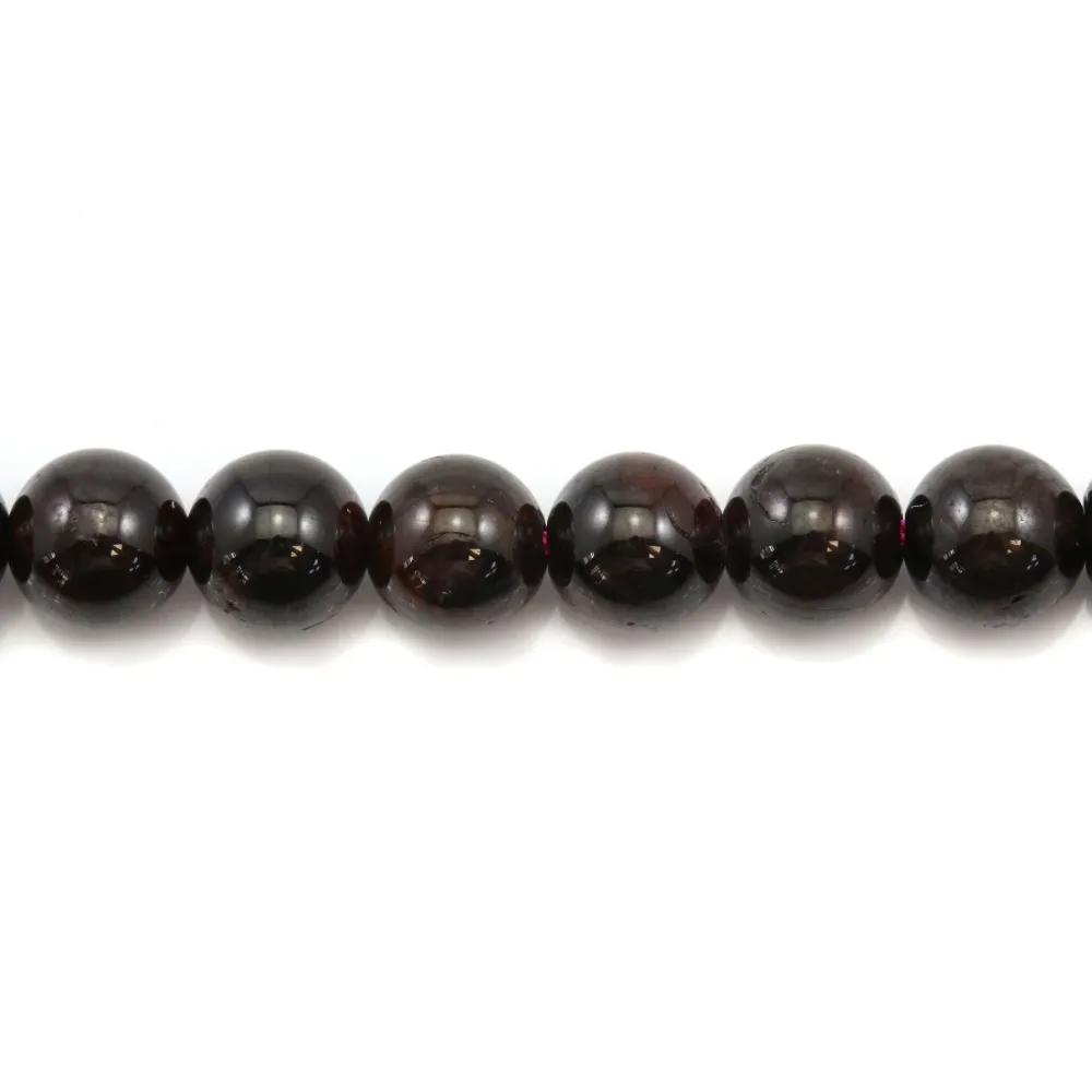 Grenat Rond 4mm x 15 pcs