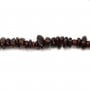 Grenat en forme chips x 80cm