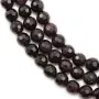 Grenat Rond Facette 8mm x 40cm