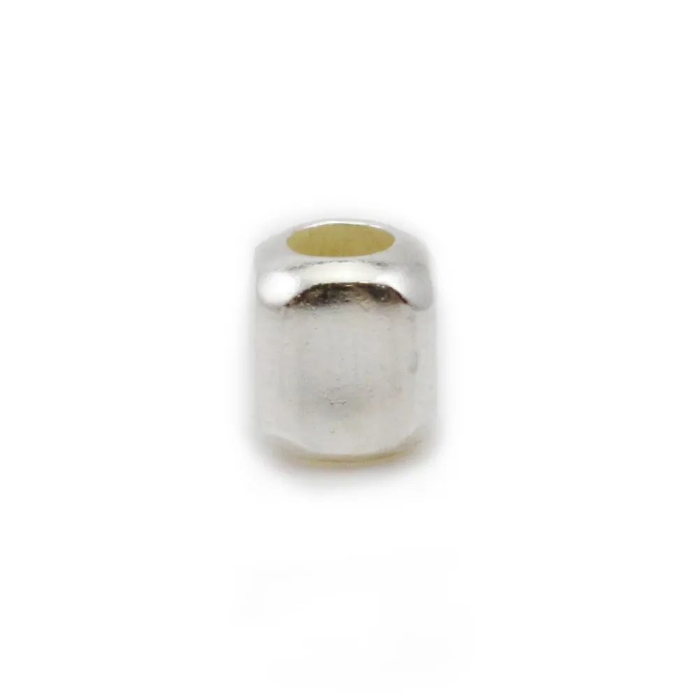 Cubo distanziatore 2,5 mm argento 925 x 10 pezzi
