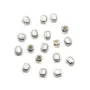 Cubo separador 3.5mm plata 925 x 4pcs