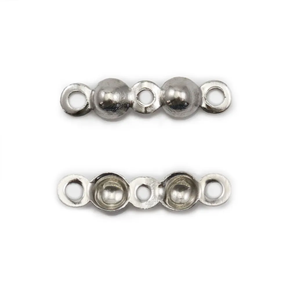 925 Sterling Silver Knot covers 3mm x10 